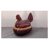 Hull USA nesting hen bake safe dish
