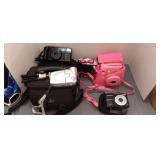 Olympus x 42 digital camera fuji film instax mini