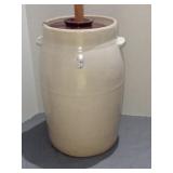 Vintage butter churn w lid number 3