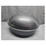 Grand Gourmet High Dime Oval Roaster, Non-stick