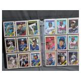 Topps MLB Baseball Cards in Binder, +/- 540, 1990: