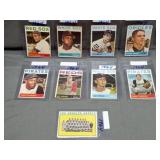 1964 Topps baseball cards lot of 9