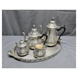 Royal Holland Pewter Coffee/Tea Serving Set