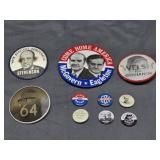 Political Pins: 50