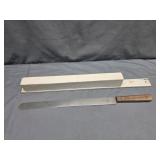 Lamson & Goodnow  Mfg Co, #6308 16" Knife w/