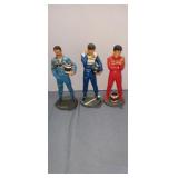 Formula 1 driver statues made in England