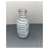 Ceramic Round Rippled Vase