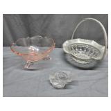 Lancaster Pink Footed Bowl, Farber & Shelvin Hand