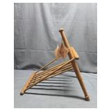 Vintage Wood Gout Stool