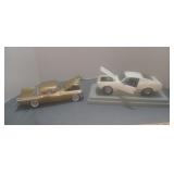 Anson die cast mustang gt and Studebaker gold