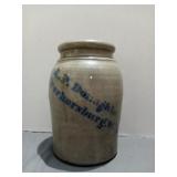 A.P. Donaghlin Parkersburg W VA. Butter churn .
