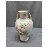 Hand Painted Nippon Vase with Handles