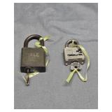 Yale Heavy Pad Lock w/ Key, Master Pad Lock w/