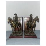 John Wayne American Hero Cold-Cast Bronze Bookend
