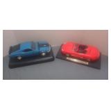 Mustang mach 1 & Mach 3 die cast model cars