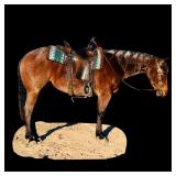 Lot# 498 AQHA 4 yr, old Mare Sire: Autumnator by: Smart Little Lena Dam: Smart Then King 