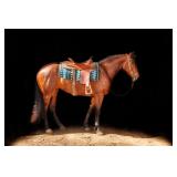 Lot# 483 4 yr old Friesian-QH X Mare Sire: Oak Hill Jazz Jasper
