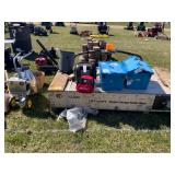 Metal shed, building materials