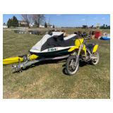 PWC and dirt bike