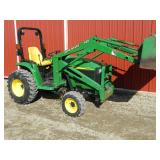 John Deere 4210 tractor w/ loader 4x4 640 hrs