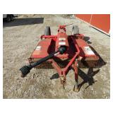 Brush mower trail type pto