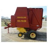 New Holland 648 round baler twine tie