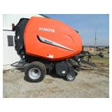 Kubota Bu 5160 Round Baler Netwrap ISO Bus 10,675 bales