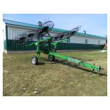 2023 Frontier WR32 8 wheel V rake w/ hydraulic fold