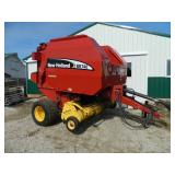 New Holland BR740 silage special net wrap 