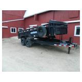 2019 Load Trail 16' dump trailer