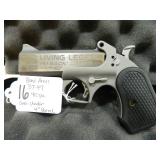 Lot#16 Bond Arms Living Legend DT47 ss over under 410 ga 4" barrel 2 shot MINT