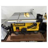 Dewalt 10" compact job site table saw