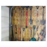Misc. yard and garden hand tools