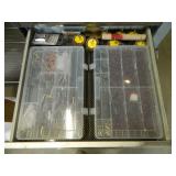 Misc. sanding attachments and drill bits