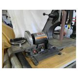 Jet benchtop grinder and sander