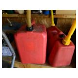 Misc. fuel cans