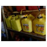 Misc. fuel cans