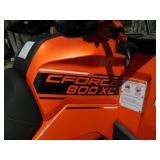 2022 CFMOTO C Force 800CX  2 seater, fully loaded mint cond. 1766 miles