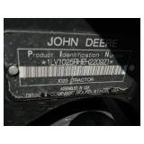 John Deere 1025 R diesel tractor w/ loader & 54" mower deck 4x4. 52" snow blower, turf tires 3 