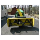 John Deere 1025 R diesel tractor w/ loader & 54" mower deck 4x4. 52" snow blower, turf tires 3 