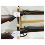 Lot#103 Hopkins & Allen12 ga double barrel shotgun