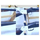 Lot#101 JP Clabrough & Bros 12 ga sidexside ornate side lock demascus barrel