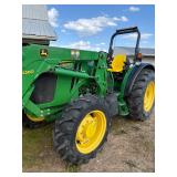 John Deere 5085 w/ H260 loader 4x4 dual hyd 3500hrs 