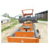 Norwood Lumber Pro HD36 V2 portable band sawmill 23HP vanguard