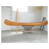 Like new hand crafted Cedar Canoe