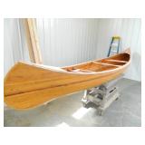 Like new hand crafted Cedar Canoe