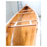 Like new hand crafted Cedar Canoe