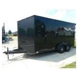 Enclosed toy hauler