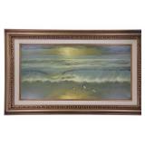 William Blackman (San Diego, B. 1930) Oil Painting