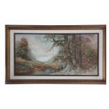 Wilhelm Brauer (Germany, b. 1924) Original Oil